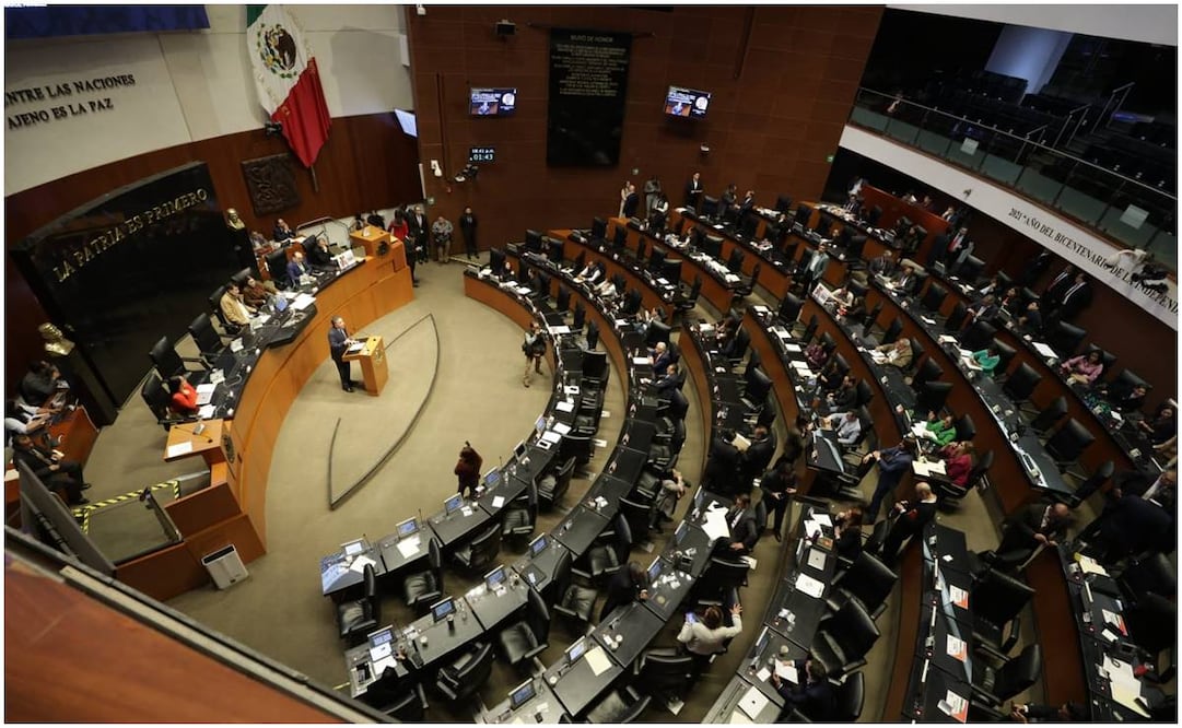 Senado de la República en sesión del 24 de octubre del 2024. Imagen ilustrativa. Foto: Carlos Mejía / EL UNIVERSAL