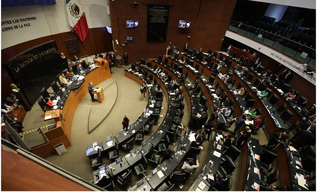 Senado de la República en sesión del 24 de octubre del 2024. Imagen ilustrativa. Foto: Carlos Mejía / EL UNIVERSAL