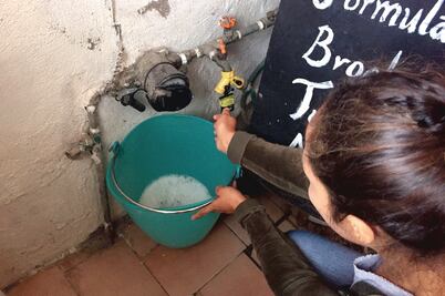 Sufren en Azcapotzalco y GAM por corte de agua