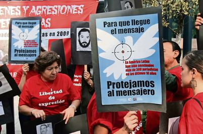 Mayoría de periodistas asesinados cubrían policía