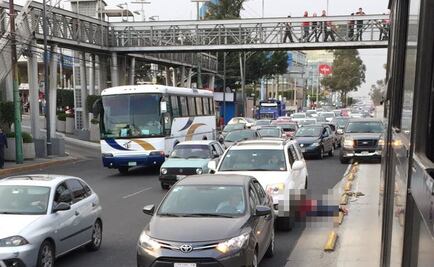 Metrobús atropella a ciclista frente a Perisur