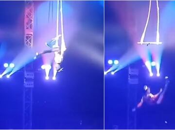 ¿Quién es Maria Smetanova, la trapecista que cayó al vacío durante una función de circo en Rusia?