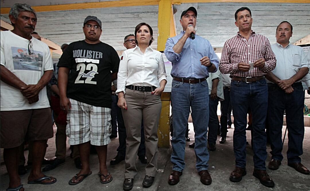 Los funcionarios federales supervisaron los trabajos de los comités de reconstrucción. /Especial