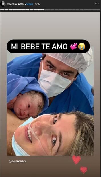 Jorge "El Burro" Van Rankin presume hermosura de su bebé recién nacida