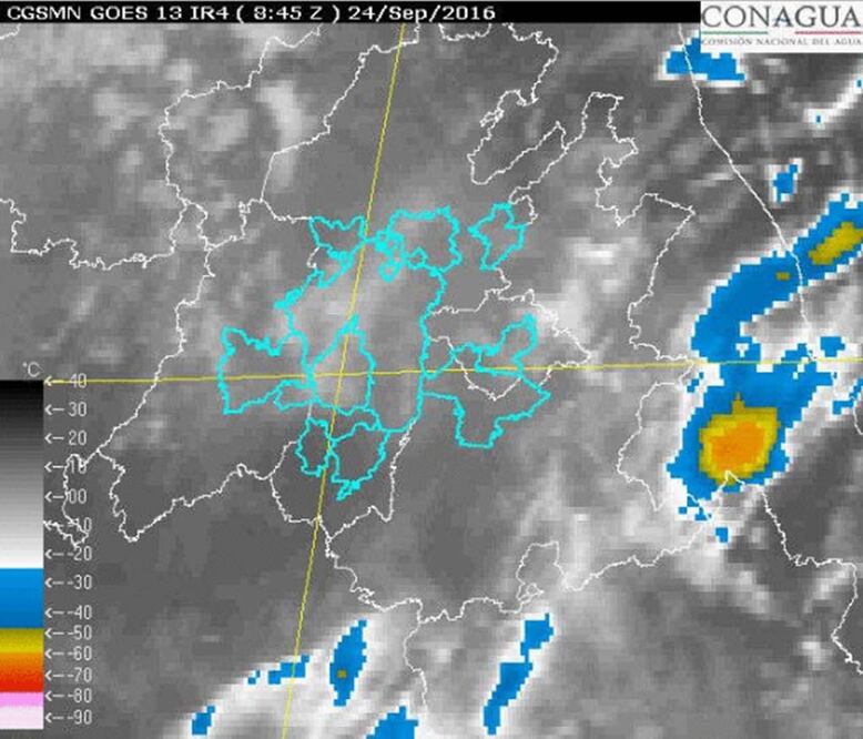La onda tropical número 30 generará cielo nublado en el Valle de México (CONAGUA)