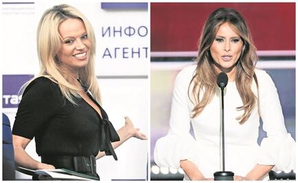 Pamela Anderson busca apoyo de Melania Trump