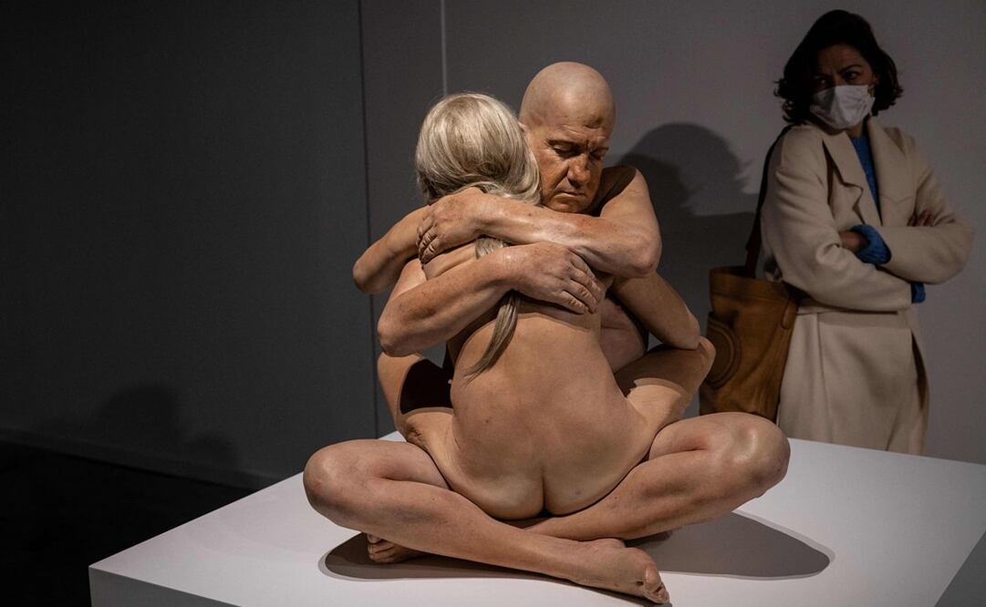 "Embrace", de Marc Sijan. Foto: JEAN-PHILIPPE KSIAZEK / AFP