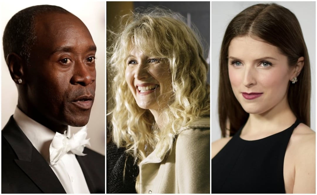 Don Cheadle, Laura Dern y Anna Kendrick darán a conocer a los candidatos. Foto: Archivo
