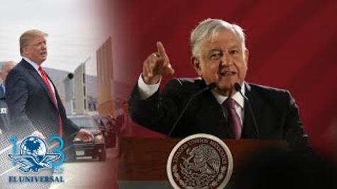 AMLO considera "asunto interno" amenaza de Trump de cerrar frontera