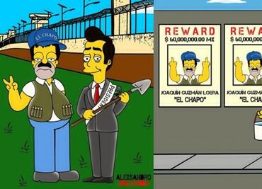 'El Chapo' gets the Simpson treatment