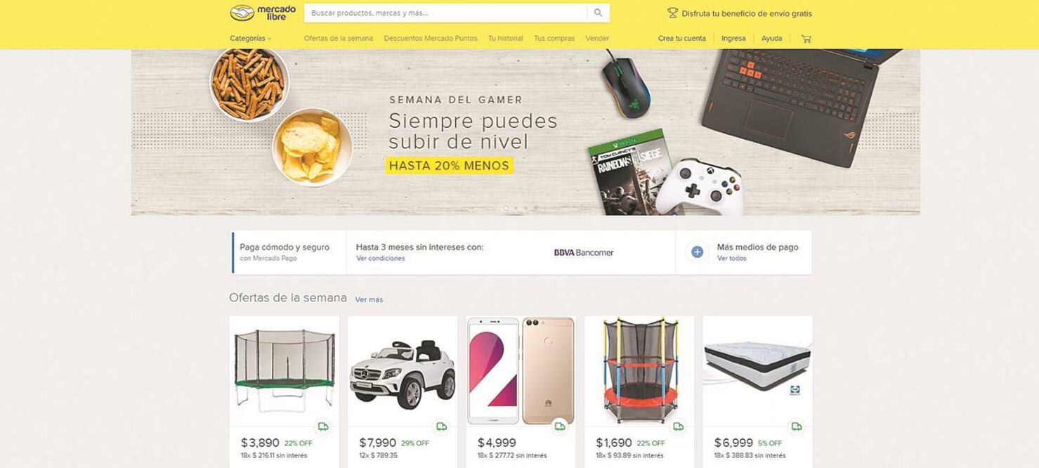 Mercado Crédito opera en Argentina, Brasil y México, donde ya ha otorgado más de 610 millones de dólares en préstamos. Foto/ARCHIVO EL UNIVERSAL