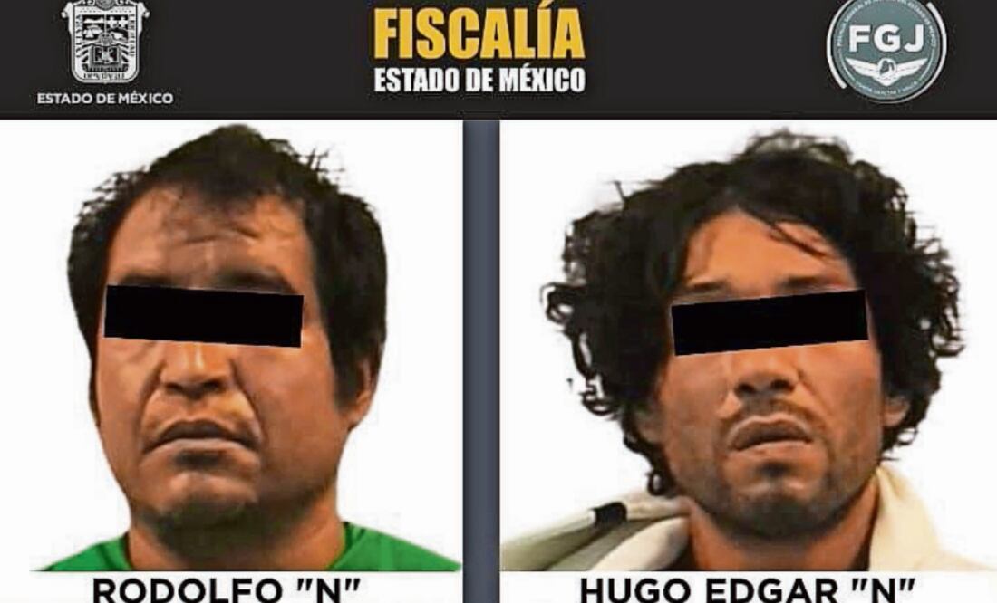 Rodolfo “N” y Hugo Édgar “N” son dos de los involucrados en el ataque a menor de edad. Foto: Especial