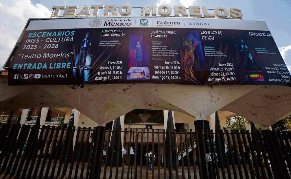El Teatro Morelos presentó el mes pasado la obra Las 8 joyas de igu,
de la compañía Espejo Escénico, pero le hace falta mantenimiento. Foto: Diego Simón Sánchez / EL UNIVERSAL