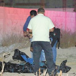 Reportan ocho cuerpos, en su mayoría, con mensajes 