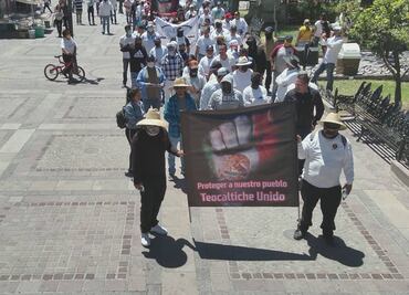 Habitantes de Teocaltiche, Jalisco, exigen freno a la violencia y marchan por la paz
