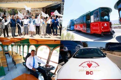Ponen en marcha central de autobuses del Valle de Guadalupe en Baja California; presentan nuevas acciones en movilidad