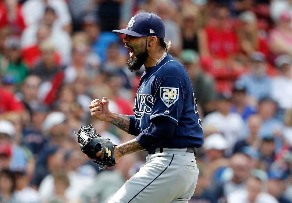 Sergio Romo, lanzador mexicano. Foto: AP