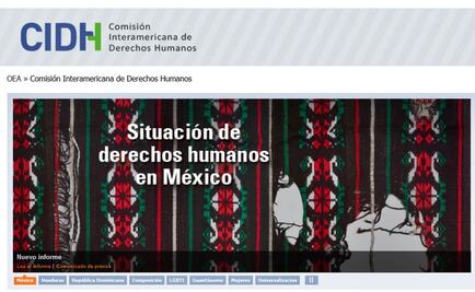 CIDH: Insuficiente respuesta de México a violaciones a DH