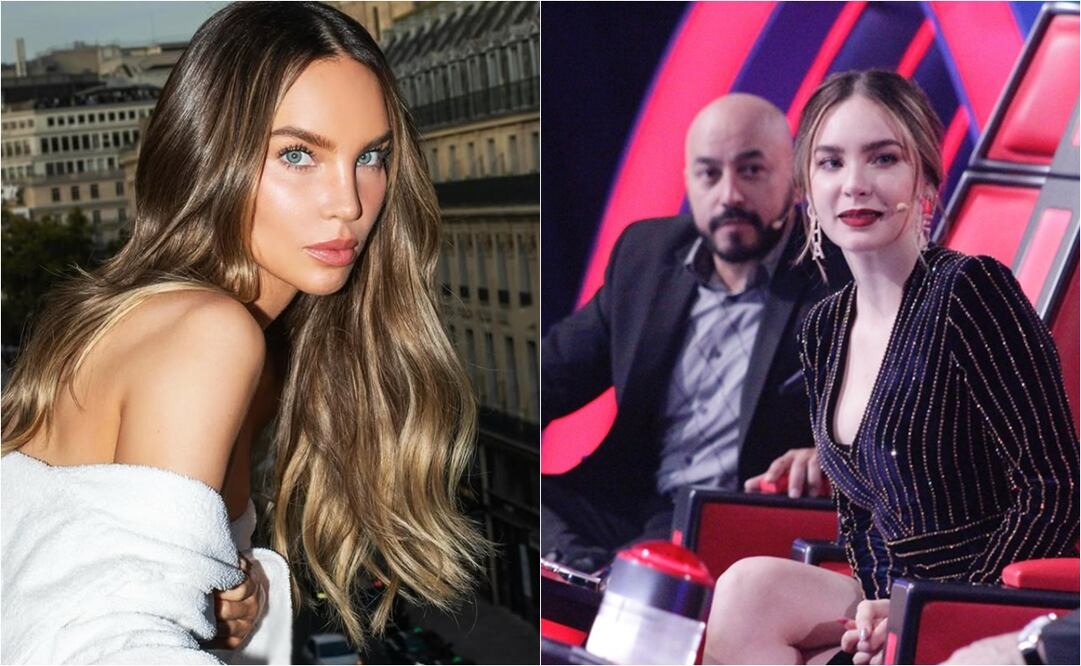 Belinda y Lupillo Rivera trabajaron juntos en "La voz México", en la primera temporada producida por TV Azteca.
Fotos: Instagram, vía @belindapop y Especial
