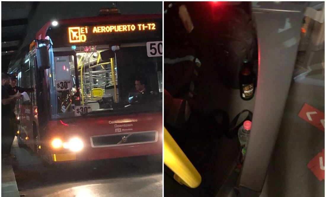 Un usuario tomó fotos de la situación