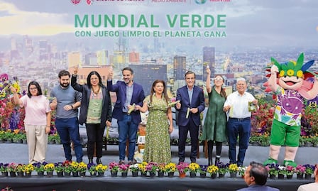 CDMX define estrategia para un Mundial Verde