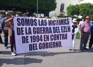 Desplazados por conflicto del EZLN en Chiapas, piden pago de indemnización; "es imposible el retorno por inseguridad"