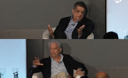 Autoritarismo en Latinoamérica, problema pendiente en pleno siglo XXI: tertulia entre Sergio Ramírez y Mario Vargas Llosa