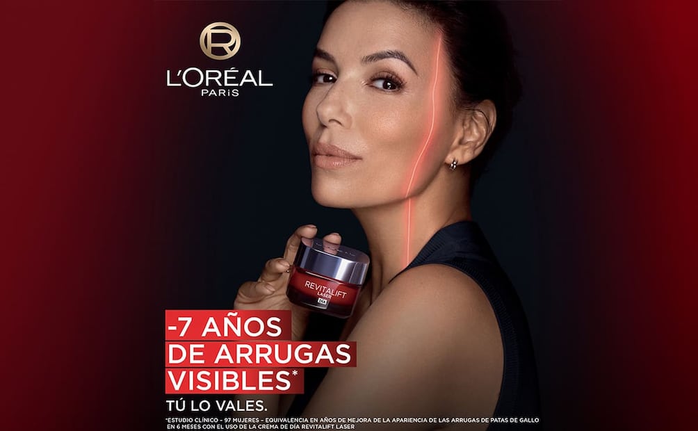 Skincare con fórmula innovadora que ofrece resultados similares a los de un tratamiento con láser. Foto: Cortesía: L'Oreal Paris