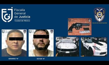 Fiscalía de la CDMX logra decomisar 2 autos de lujo de alta gama del grupo criminal “Los Rodolfos”