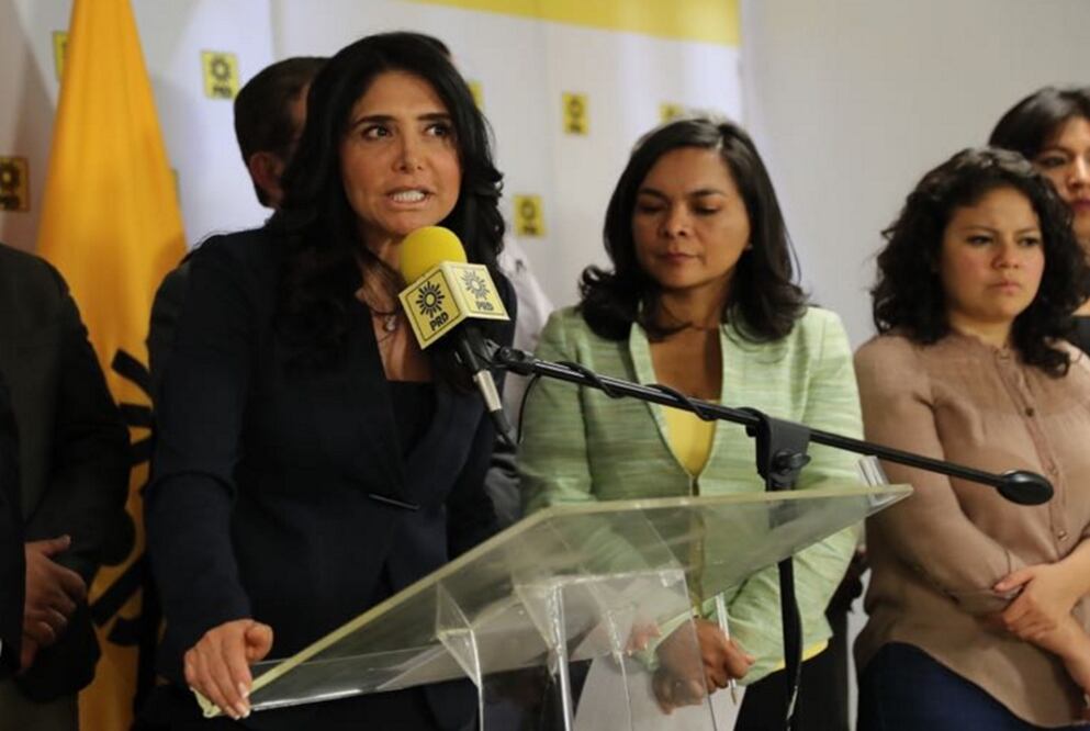 Alejandra Barrales, senadora y presidenta nacional del PRD. Foto: Archivo/EL UNIVERSAL