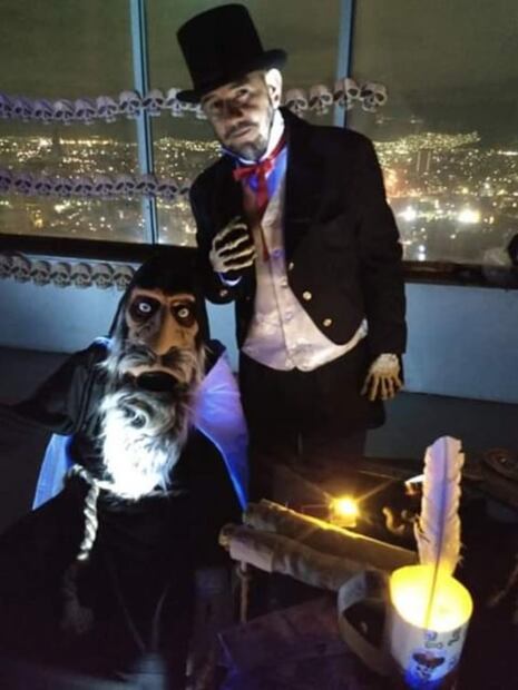 Noche de terror a oscuras en la Torre Latino con Leyendas de Difuntos