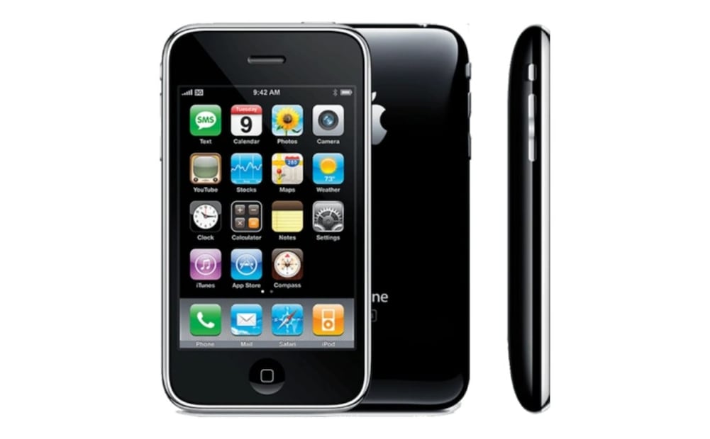 El primer iPhone vs iPhone 17, 18 años de evolución tecnológica. Imagen: Apple