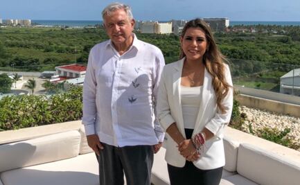 AMLO se reúne con Evelyn Salgado, gobernadora electa de Guerrero