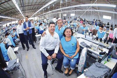 Inauguran planta textil Fondo Mante