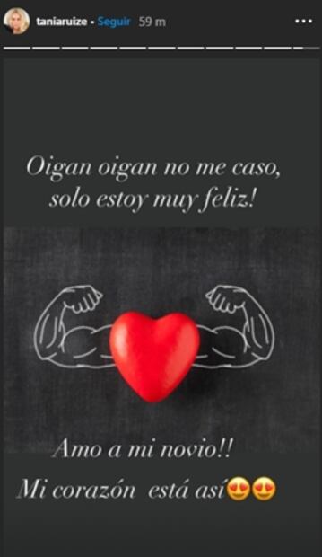 "Que dure siempre": Tania Ruiz presume su amor por su novio Peña Nieto pero descarta boda