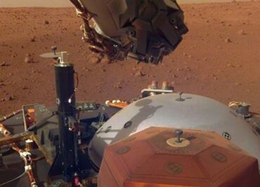 Escucha los primeros sonidos del viento captados en Marte