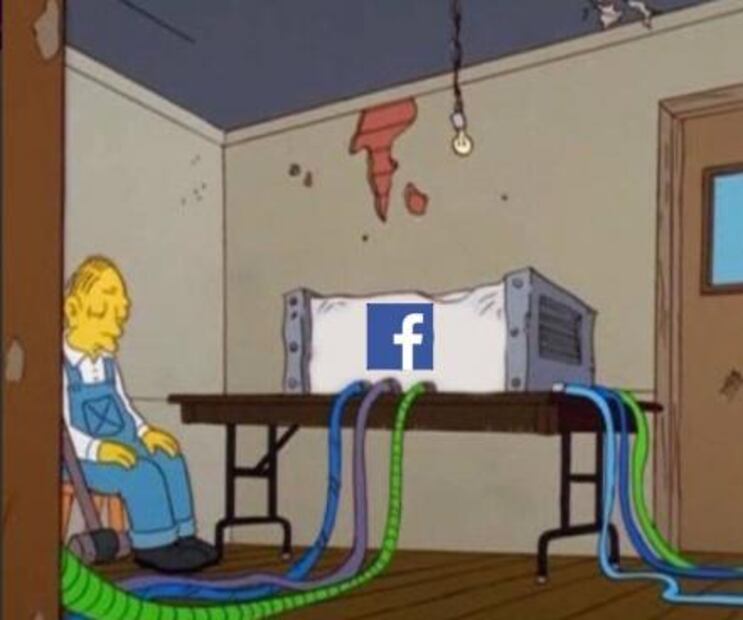 La caída mundial de Facebook y el brote de memes