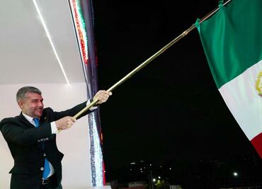 Mauricio Tabe clama por la unidad nacional, la libertad y la democracia en el grito de independencia de la MH
