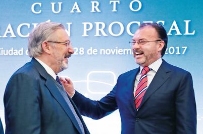 Colaboración de SRE y Poder Judicial agiliza trámites: Videgaray 