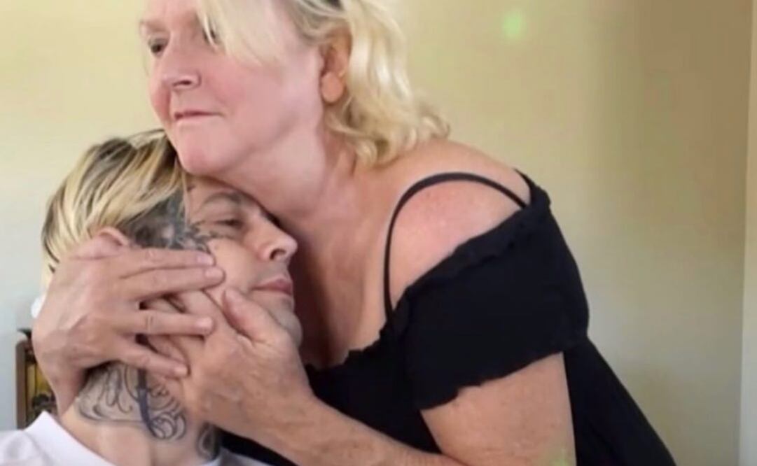 Aaron Carter y su madre Jane Schneck. Foto: Vía Instagram @mrover52.