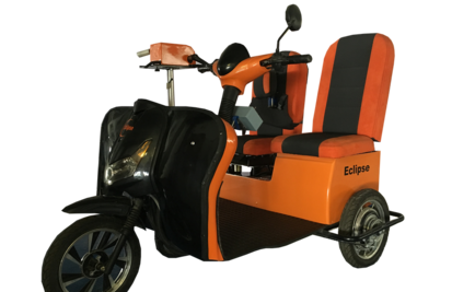 Diseñan triciclo para ayudar a discapacitados