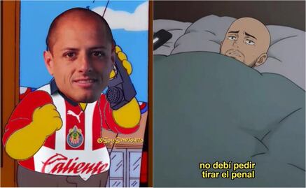 Los MEMES sobre la falla de Chicharito que provocó la eliminación de Chivas ante Cruz Azul