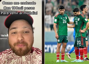 Influencer se endeuda con 100 mil pesos por ir a Mundial de Qatar 2022… México pierde