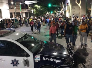 Movilización policiaca en Chiapas alerta a magisterio