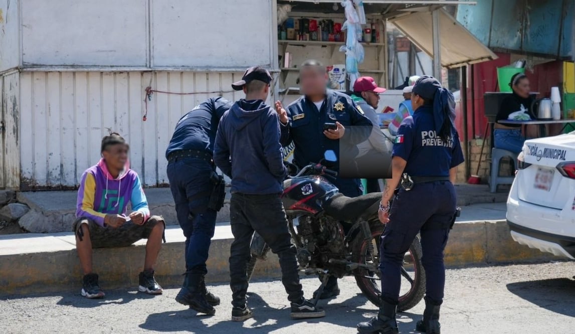 Refuerzan operativos de seguridad en Los Reyes La Paz tras ataques a tiendas; despliegan vigilancia permanente. Foto: Especial