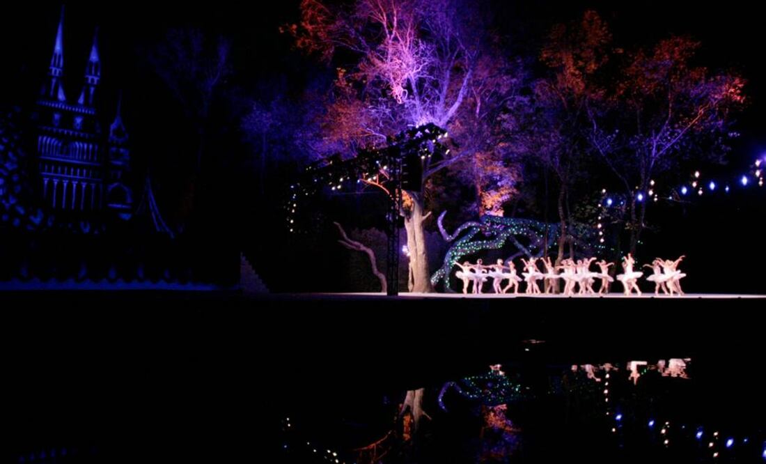 Este año la Compañía Nacional de Danza conmemora 40 temporadas de la puesta en el lago menor del Bosque de Chapultepec. (FOTO: )