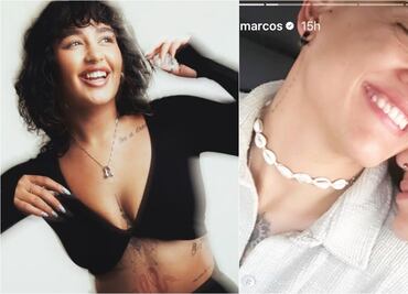 Romina Marcos comparte sensual fotografía de su novia con el torso desnudo