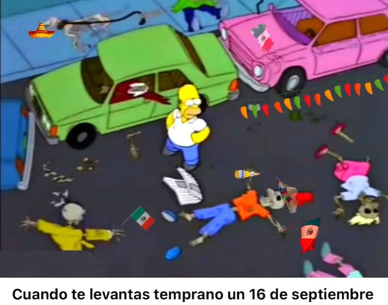 Los mejores memes que dejó este 16 de septiembre, Día de la Independencia de México. Foto: Captura de pantalla