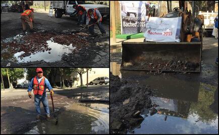Cierran el "bache de oro" en Naucalpan