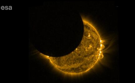 Los eclipses de Sol en 2020, captados por una misión espacial de la ESA
